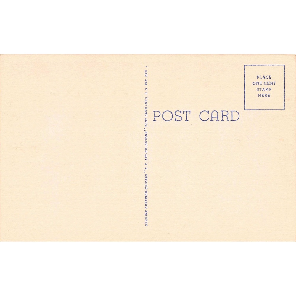 Shawnee Oklahoma Large Letter Linen Postcard Curt Teich 9A-H1449 Will Rogers - Picture 2 of 2